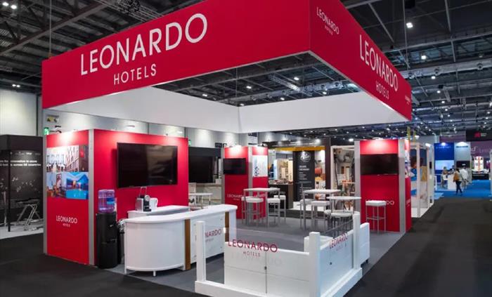 An image of an Exhibition Stand, designed and built by Production 78
